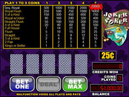 Free Flash Video Poker